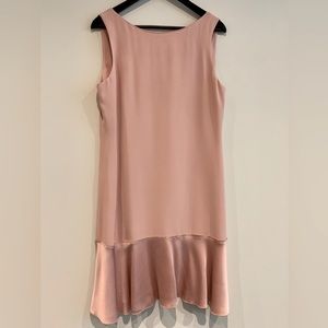 Theory dress in dusty rose with slight flare, size 8